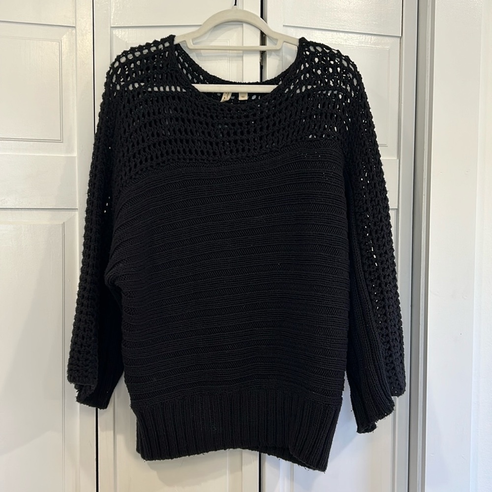 Black Moth by Anthropologie sweater